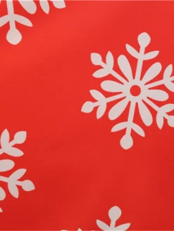 Women's Christmas Knee Length Dress Blue Green Red Sleeveless Print Bow Print Fall Winter Round Neck Casual Vintage2021 S M L XL XXL -HANs Plus Size Style Shop ahmlas1630045083352