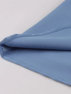 Women's Plus Size Retro 1950s Vintage Dress Mini Dress Daily Holiday Backless Print Floral Spaghetti Strap Sleeveless Regular Fit Spring Fall 2023 Blue XL XXL 3XL 4XL -HANs Plus Size Style Shop akccme1693533792809