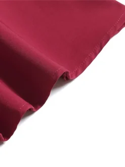 Women's Vintage Tea Dresses Homecoming Dress Cocktail Dress Mini Dress Black Wine Navy Blue Sleeveless Pure Color Backless Summer Spring Fall Off Shoulder 1950s Party Wedding Guest 2023 -HANs Plus Size Style Shop btntmu1650968932917