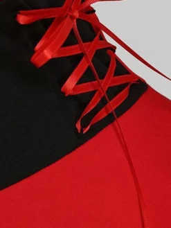 Women's Christmas Swing Dress Slip Dress Vintage Dress Midi Dress Green Black Wine Sleeveless Pure Color Backless Winter Fall Autumn Spaghetti Strap Fashion Daily Date 2022 S M L XL XXL 3XL -HANs Plus Size Style Shop byixlk1667815068689