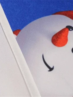 Women's Christmas Swing Dress Vintage DressKnee Length Dress Blue Royal Blue Light Blue Black Long Sleeve Santa Claus Elk Snowman Print Fall Winter Crew Neck Vacation Vintage 2022 S M L XL XXL 3XL -HANs Plus Size Style Shop ccgxzr1665293398328