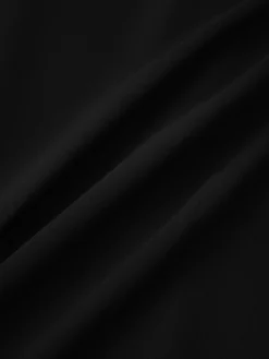 Women‘s Plus Size Curve Party Dress Pure Color Crew Neck Mesh 3/4 Length Sleeve Spring Fall Elegant Maxi Long Dress Formal Party Dress -HANs Plus Size Style Shop chxmqp1677749706348