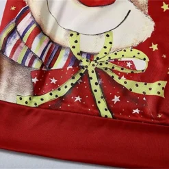 Women‘s Christmas Hoodie Dress Winter DressShort Mini Dress Red Black Long Sleeve Elk Tree Pocket Fall Winter Hooded Stylish Modern Loose Fit 2022 S M L XL XXL 3XL -HANs Plus Size Style Shop ciurhg1663726325125