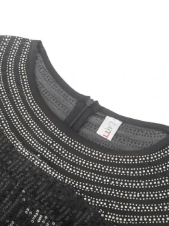 Women‘s Plus Size Curve Party Dress Solid Color Crew Neck Long Sleeve Winter Fall Elegant Formal Maxi Long Dress Party Evening Party Dress -HANs Plus Size Style Shop clcbhp1669800781131