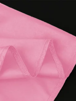 Women‘s Plus Size Curve Party Dress Solid Color Stand Collar Long Sleeve Winter Fall Elegant Formal Mini Dress Party Cocktail Party Dress -HANs Plus Size Style Shop cthdxj1669974352454