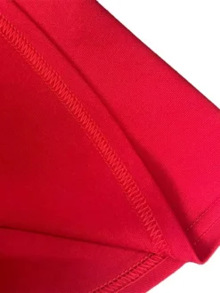 Women‘s Plus Size Curve Party Dress Color Block Crew Neck Mesh 3/4 Length Sleeve Spring Fall Prom Dress Midi Dress Party Going Out Dress -HANs Plus Size Style Shop cxglwk1656067341260