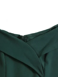 Women's Vintage Tea Dresses Homecoming Dress Cocktail Dress Mini Dress Black Wine Navy Blue Sleeveless Pure Color Backless Summer Spring Fall Off Shoulder 1950s Party Wedding Guest 2023 -HANs Plus Size Style Shop dtvtkc1650968931406