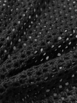 Women's Swimwear Cover Up Beach Dress Normal Swimsuit Oversized Crochet Solid Color Lake Green Black Blue Bathing Suits New Basic Essential Casual / Vacation / Padless -HANs Plus Size Style Shop eahrea1653476120184