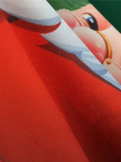 Women's Christmas Casual Dress Swing Dress Midi Dress Green Blue Sleeveless Santa Claus Print Winter Fall Spaghetti Strap Vacation Vintage 2022 S M L XL XXL / Slip Dress -HANs Plus Size Style Shop eytazy1666597249256