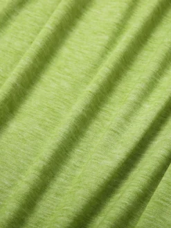 Women's Casual Dress Pleated Dress Plain Dress Plain Ruched Pocket Square Neck Midi Dress Fashion Modern Daily Vacation 3/4 Length Sleeve Regular Fit Pink Purple Green Summer Spring S M L XL XXL -HANs Plus Size Style Shop fndtoj1684216940910