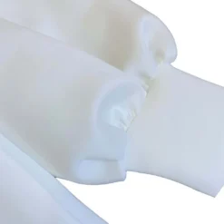 Women‘s Plus Size Curve Party Dress Solid Color Crew Neck Mesh Puff Sleeve Long Sleeve Fall Winter Prom Dress Midi Dress Party Dress -HANs Plus Size Style Shop geibne1649817925779