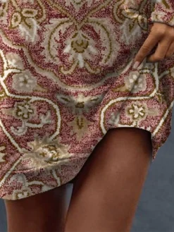 Women's Casual Dress Sweatshirt Dress Mini Dress Warm Fashion Outdoor Vacation Going Out Crew Neck Print Graphic Regular Fit Pink S M L XL XXL -HANs Plus Size Style Shop ggqkam1696941257890