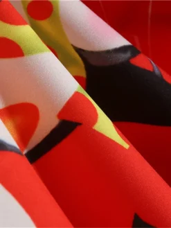 Women's Christmas Knee Length Dress Blue Purple Wine Gray Green Black Red Light Blue Long Sleeve Print Bow Print Fall Winter Round Neck Casual Vintage2021 S M L XL XXL -HANs Plus Size Style Shop ghpggi1629971947717