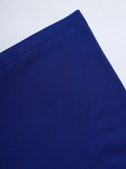 Women‘s Plus Size Curve Party Dress Swing Dress Formal Dress Solid Color Midi Dress Half Sleeve Hollow Out Plus High Low V Neck Elegant Party Black White Summer Spring L XL XXL 3XL 4XL -HANs Plus Size Style Shop gspakw1681975063823