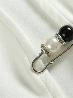 Women‘s Plus Size Curve Work Dress Floral Crew Neck Print 3/4 Length Sleeve Spring Fall Elegant Casual Midi Dress Formal Work Dress -HANs Plus Size Style Shop gvsrwp1630916628058