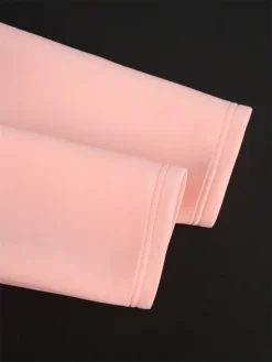 Women's Plus Size Curve Party Dress Swing Dress A Line Dress Color Block Midi Dress Long Sleeve Bow V Neck Fashion Party Pink Fall Winter XL XXL 3XL 4XL -HANs Plus Size Style Shop gvuwof1694165780584