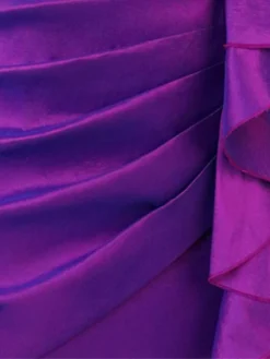 Women‘s Plus Size Curve Party Dress Solid Color Square Neck Short Sleeve Spring Fall Elegant Formal Midi Dress Party Evening Party Dress -HANs Plus Size Style Shop hlvytq1669627698559