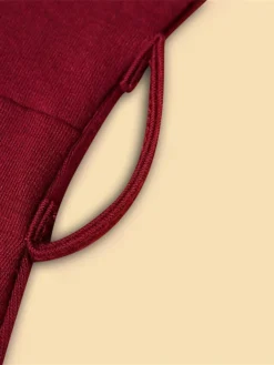 Women's Plus Size Party Dress Cocktail Dress Wedding Guest Dress Midi Dress Black Wine Blue Long Sleeve Pure Color Lace Up Spring Fall Winter V Neck Fashion Winter Dress Wedding Guest Birthday 2023 -HANs Plus Size Style Shop imdkod1691738727017