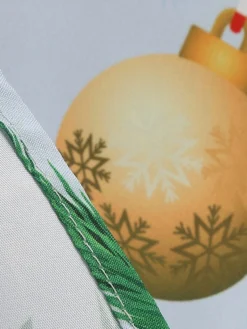 Women's Christmas Casual Dress Swing Dress Midi Dress Blue Purple Royal Blue Light Blue White Long Sleeve Santa Claus Elk Tree Bow Print Winter Fall V Neck Vacation Vintage 2022 S M L XL -HANs Plus Size Style Shop jqines1666927314438