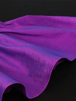 Women‘s Plus Size Curve Party Dress Solid Color Square Neck Short Sleeve Spring Fall Elegant Formal Midi Dress Party Evening Party Dress -HANs Plus Size Style Shop jrtcks1669627697158