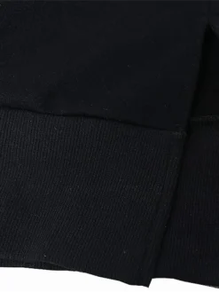 Women's Casual Dress Hoodie Dress Winter Dress Midi Dress Split Outdoor Daily Going Out Active Fashion Hooded Long Sleeve 2023 Regular Fit Black Color S M L XL Size -HANs Plus Size Style Shop jtkuaf1693559051648