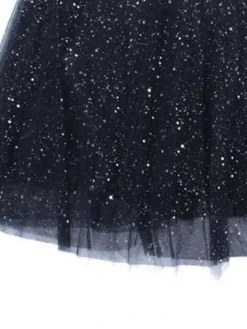 Women's Plus Size Curve Party Dress Cocktail Dress Swing Dress Maxi Dress Black Navy Blue Long Sleeve Polka Dot Mesh Spring Fall Winter V Neck Fashion Birthday Wedding Guest Vacation XL XXL -HANs Plus Size Style Shop jvacfo1692175624964