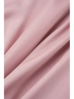 Women's Chiffon Dress Knee Length Dress Pink Gray Long Sleeve Solid Color Ruffle Summer Spring V Neck Casual Winter Dress Fall Dress 2023 S M L XL XXL -HANs Plus Size Style Shop knswzn1693295855211