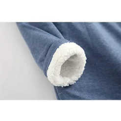 Women's Casual Dress Sweatshirt Dress Winter Dress Mini Dress Teddy Fleece Home Daily Going Out Basic Casual Crew Neck Long Sleeve Regular Fit Wine Red Big Red Black Color S M L XL XXL Size -HANs Plus Size Style Shop lexhve1669196219724