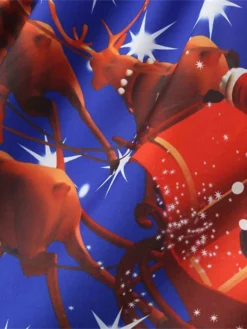 Women's Christmas Swing DressKnee Length Dress Green Blue Purple Red Long Sleeve Print Snowflake Bow Print Fall Winter Crew Neck Stylish 2022 S M L XL 2XL -HANs Plus Size Style Shop lmxgjx1658813910501