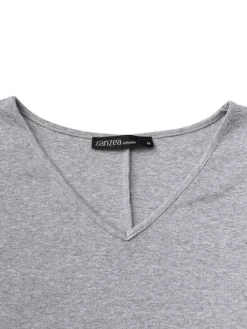 Women‘s Plus Size Casual Dress Caftan Dress Solid Color V Neck Long Sleeve Winter Fall Basic Casual Maxi Long Dress Daily Vacation Dress -HANs Plus Size Style Shop lxxpsj1666342642464