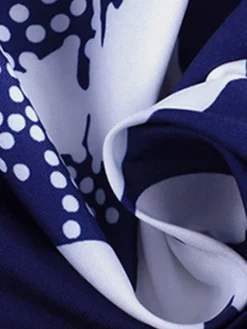 Women‘s Plus Size Curve Party Dress Cocktail Dress Work Dress Midi Dress Black Navy Blue Purple Half Sleeve Floral Lace Summer Spring Fall V Neck Fashion Wedding Guest Vacation Summer Dress 2023 -HANs Plus Size Style Shop mspypr1690275883604