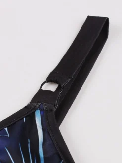 Women's Plus Size Retro 1950s Vintage Dress Midi Dress Daily Holiday Backless Print Floral Spaghetti Strap Sleeveless Regular Fit Spring Fall 2023 Blue XL XXL 3XL 4XL -HANs Plus Size Style Shop ncipzm1693533789623