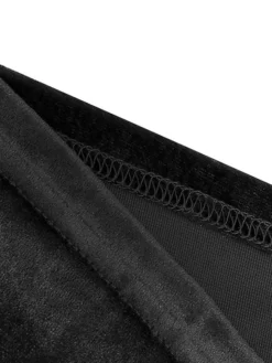 Women's Christmas Swing Dress Vintage Dress Midi Dress Green Black Red Long Sleeve Pure Color Ruched Winter Fall Square Neck Vintage Stylish 2022 S M L XL XXL -HANs Plus Size Style Shop opplqn1667373821820