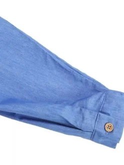 Women's Denim Dress Shirt Dress Shift Dress Mini Dress Outdoor Winter Dress Daily Cotton Denim Casual Shirt Collar Button Pocket Long Sleeve Summer Spring Fall 2023 Regular Fit Black Army Green Dark -HANs Plus Size Style Shop plfhnq1695298368243