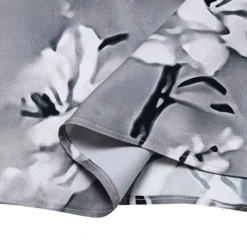 Women's Plus Size Curve Two Piece Dress Floral Round Neck Print 3 4 Length Sleeve Spring Summer Work Casual Midi Dress Casual Daily Dress -HANs Plus Size Style Shop poyofh1669282307073