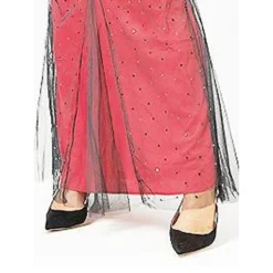 Women's Retro 1920s Sequin Dress Long Dress Maxi Dress Party Halloween Sequins Mesh Geometric V Neck Sleeveless Regular Fit Spring Fall 2023 Black Red XS S M L -HANs Plus Size Style Shop pvvgqh1692616100663