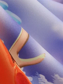 Women‘s Christmas Retro Elegant Vintage Dress Midi Dress Party Ruched Patchwork Santa Claus Crew Neck Long Sleeve Regular Fit Fall Winter 2023 Black Red S M L XL -HANs Plus Size Style Shop rbygjp1694426170417