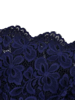 Women‘s Plus Size Curve Party Dress Solid Color Off Shoulder Lace Half Sleeve Summer Spring Elegant Formal Midi Dress Party Cocktail Party Dress -HANs Plus Size Style Shop rqsnla1671609794612