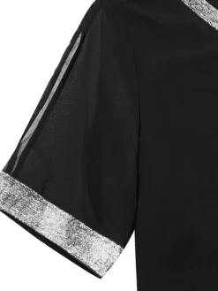 Women's Plus Size Curve A Line Dress Print V Neck Ruched Short Sleeve Spring Summer Basic Casual Short Mini Dress Daily Weekend Dress / Mesh -HANs Plus Size Style Shop sdjnme1693287554254