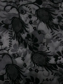 Women's Plus Size Curve Party Dress Black Dress Formal Dress Plain Long Dress Maxi Dress Long Sleeve Lace Stand Collar Fashion Party Black Fall Winter XL XXL 3XL 4XL -HANs Plus Size Style Shop uuvnwk1694151487799