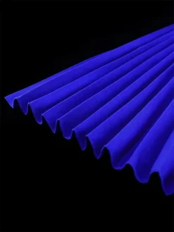 Women's Plus Size Curve Party Dress Formal Dress A Line Dress Plain Midi Dress Long Sleeve Pleated Ruffle Crew Neck Fashion Party Blue Fall Winter XL XXL 3XL 4XL -HANs Plus Size Style Shop uynecq1694425993277