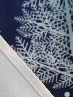 Women's Christmas Swing Dress Vintage DressKnee Length Dress Blue Royal Blue Light Blue Black Long Sleeve Santa Claus Elk Snowman Print Fall Winter Crew Neck Vacation Vintage 2022 S M L XL XXL 3XL -HANs Plus Size Style Shop wbocgq1665293395793