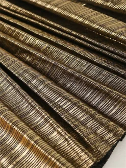 Women's Plus Size Curve Party Dress Swing Dress Evening Gown Plain Long Dress Maxi Dress Sleeveless Pleated Backless One Shoulder Fashion Party Gold Spring Fall XL XXL 3XL 4XL -HANs Plus Size Style Shop wvudzp1693450517621