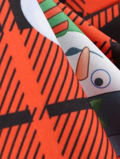 Women's Christmas Retro 1950s Vintage Dress Midi Dress Party Ruched Bow Snowman Crew Neck Short Sleeve Regular Fit Fall Winter 2023 Red S M L XL -HANs Plus Size Style Shop xkdclk1695363736266