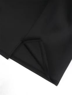 Women's Plus Size Curve Party Dress Cocktail Dress Bodycon Color Block Midi Dress Sleeveless Ruffle Bow Crew Neck Fashion Party Fuchsia Fall Winter XL XXL 3XL 4XL -HANs Plus Size Style Shop xsizob1694151490896