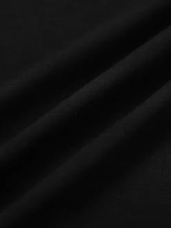 Women‘s Lace Dress A Line Dress Short Mini Dress Black Short Sleeve Pure Color Lace Spring Summer V Neck Elegant Loose 2023 S M L XL XXL XXXL / Party Dress -HANs Plus Size Style Shop ykmngm1684138497936