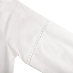 Women's Casual Dress Midi Dress White Red Dark Blue 3/4 Length Sleeve Pure Color Ruched Summer Spring V Neck Casual Loose Fit 2023 S M L XL XXL -HANs Plus Size Style Shop ympyfg1649409323334