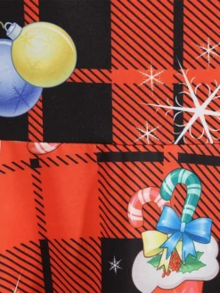 Women's Christmas Retro 1950s Vintage Dress Midi Dress Party Ruched Bow Snowman Crew Neck Short Sleeve Regular Fit Fall Winter 2023 Red S M L XL -HANs Plus Size Style Shop yxdtjg1695363734731