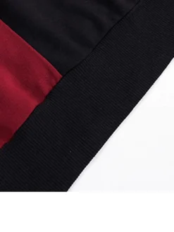 Women's Casual Dress Hoodie Dress Mini Dress Fashion Daily Outdoor Home Vacation Crew Neck Patchwork Print Loose Fit Blue Army Green Dark Gray S M L XL -HANs Plus Size Style Shop znbjrb1693535798061