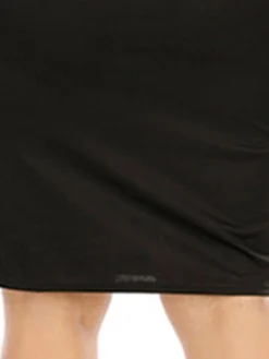 Women‘s Plus Size Curve Work Dress Sheath Dress Black Dress Fashion Midi Dress Cut Out V Neck Long Sleeve Plain Regular Fit Black Fall Winter XL XXL 3XL 4XL -HANs Plus Size Style Shop znkvme1691401423087